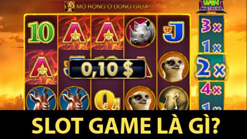 Bộ môn cá cược slot game là gì mà lại thu hút được nhiều người chơi